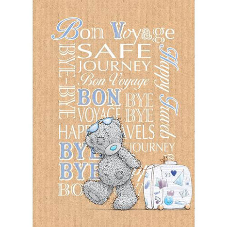 Leaving Me to You Bear Card £1.79